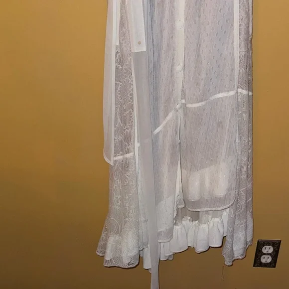 Byron Lars White Lace Dress 10 - Picture 7 of 13